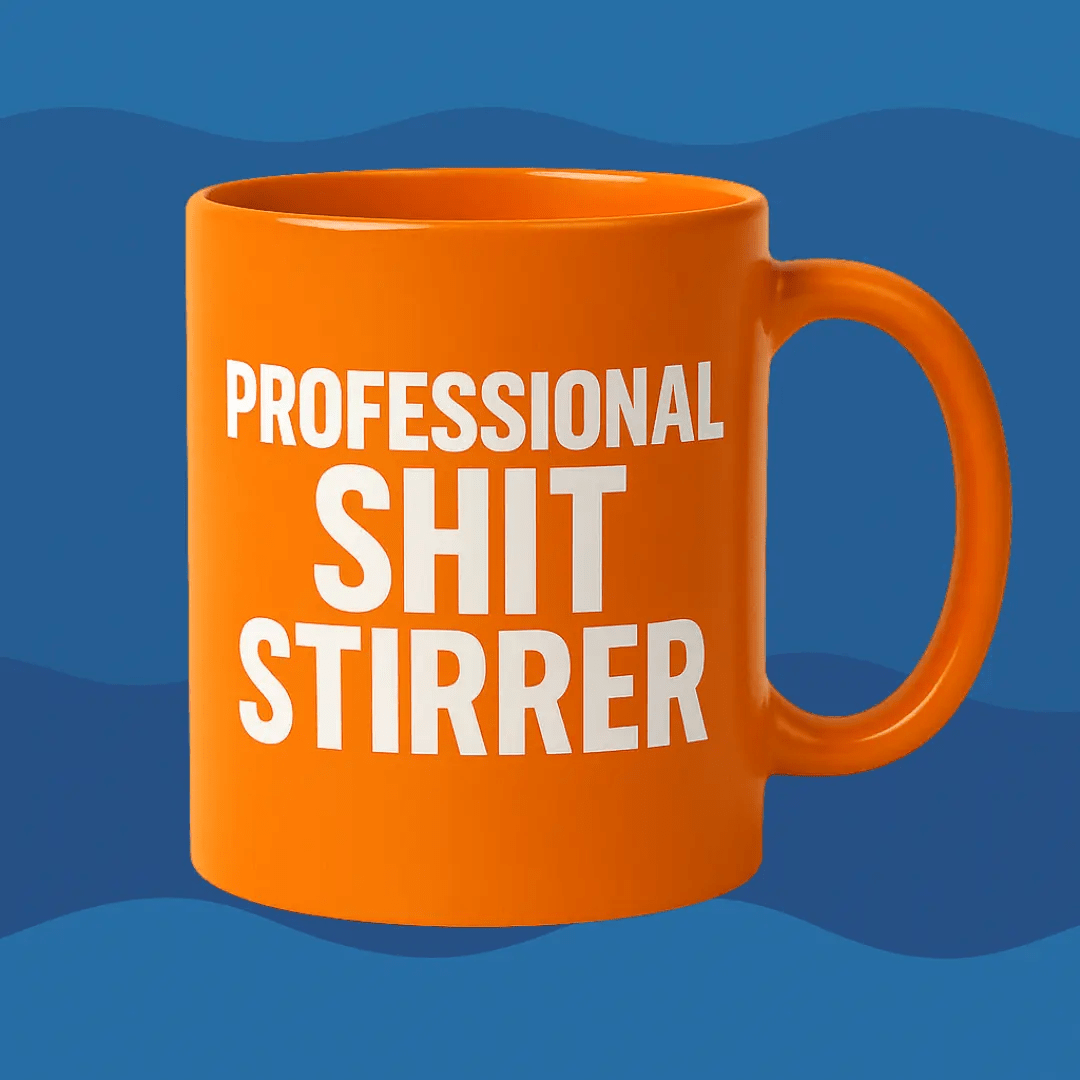 Professional Shit Stirrer Mug - BanterBros