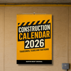 The Construction Calendar 2026 - BanterBros