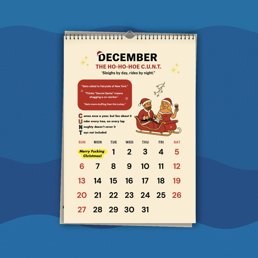 The C.U.N.T. Calendar 2026 - BanterBros