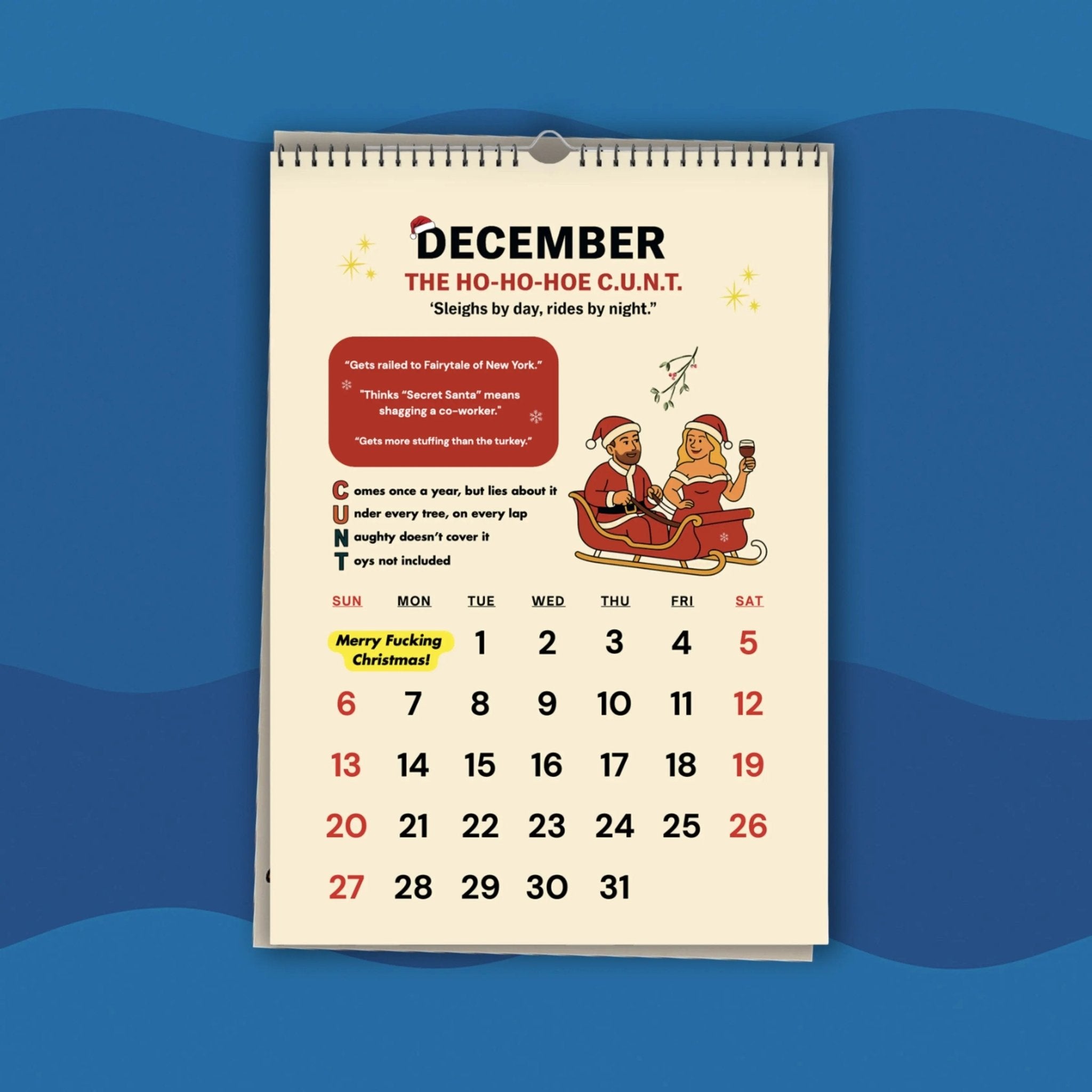 The C.U.N.T. Calendar 2026 - BanterBros