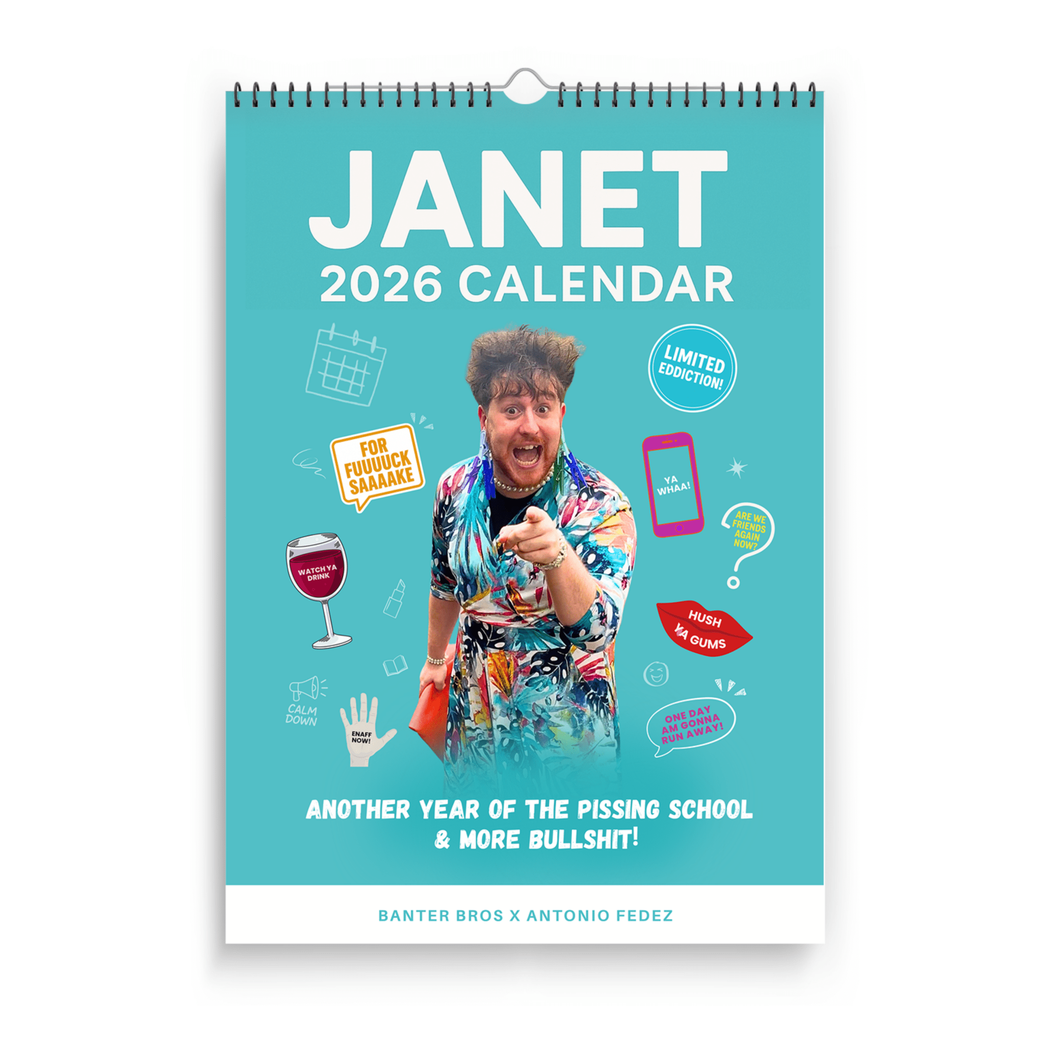 The Janet Calendar 2026 - BanterBros