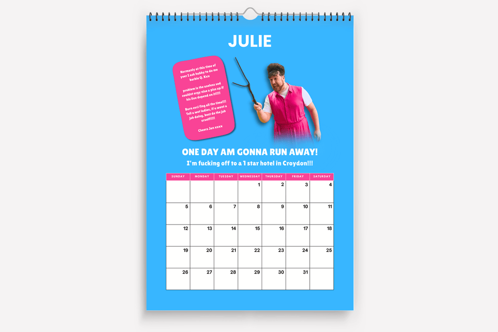 The Janet Calendar 2026 - BanterBros