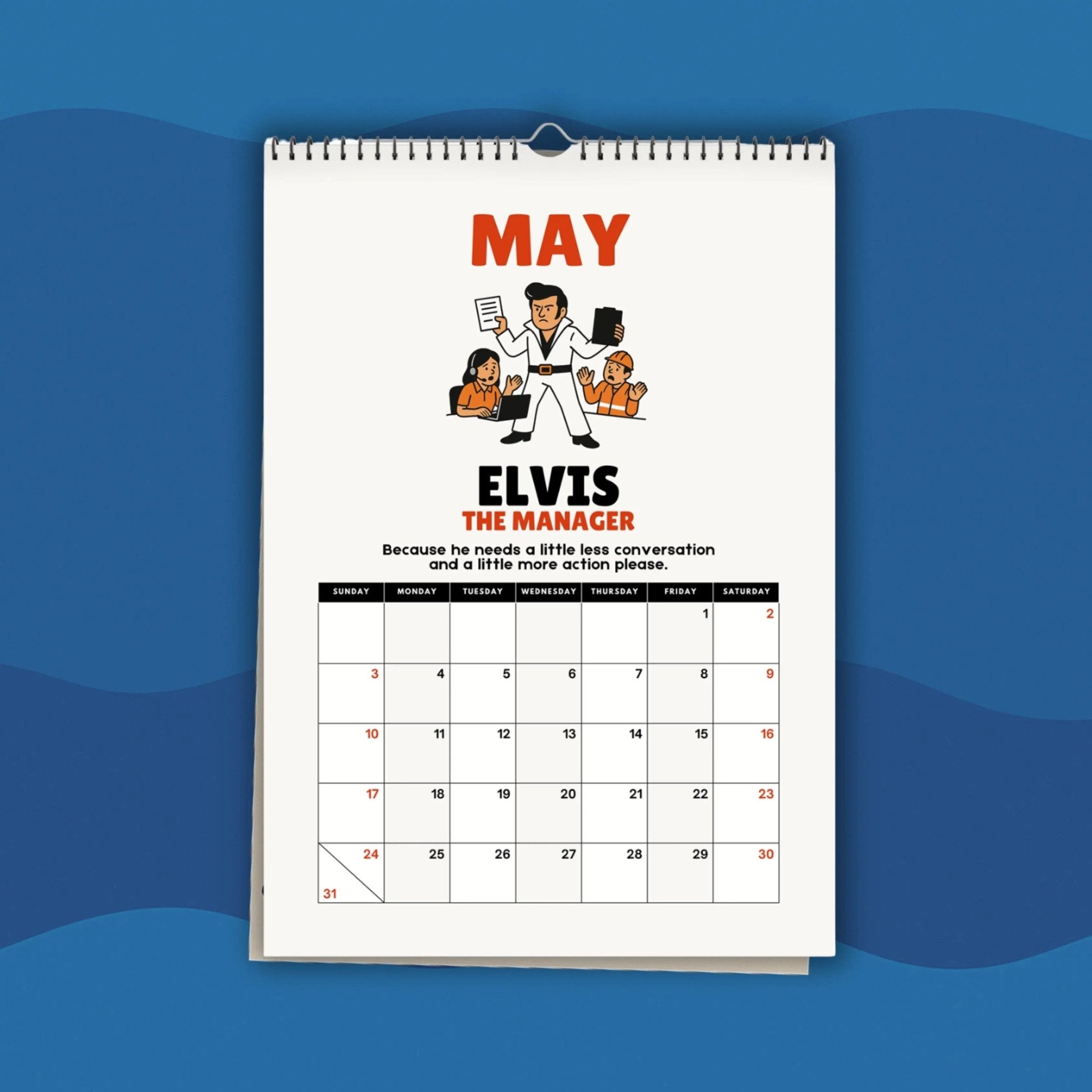 The Work Wanker Calendar 2026 - BanterBros