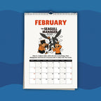 The Work Wanker Calendar 2026 - BanterBros